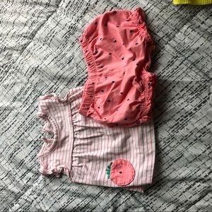 Carter’s two piece matching set 3 month